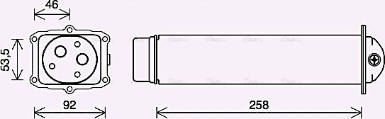 Ava Quality Cooling AI4416 - Интеркулер autocars.com.ua