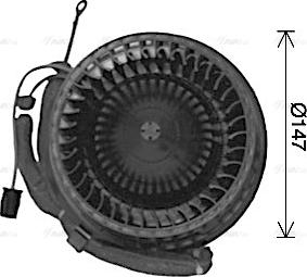 Ava Quality Cooling AI8425 - Вентилятор салона avtokuzovplus.com.ua