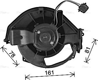 Ava Quality Cooling AI8452 - Вентилятор салону autocars.com.ua