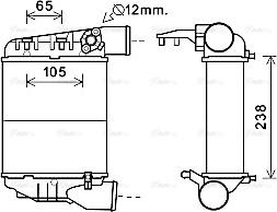 Ava Quality Cooling AIA4248 - Интеркулер autocars.com.ua