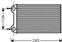 Ava Quality Cooling AIA6254 - Теплообмінник, опалення салону autocars.com.ua