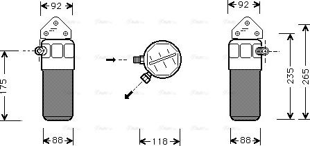 Ava Quality Cooling AI D004 - Осушувач, кондиціонер autocars.com.ua