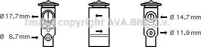 Ava Quality Cooling AL 1105 - Расширительный клапан, кондиционер autodnr.net