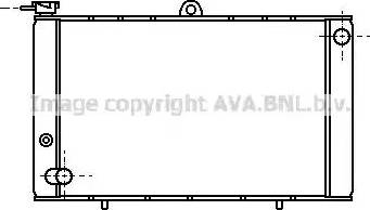 AVA AL 2017 - Радіатор, охолодження двигуна autocars.com.ua
