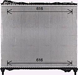 Ava Quality Cooling AU2337 - Радіатор, охолодження двигуна autocars.com.ua