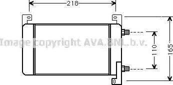 Ava Quality Cooling AU 3130 - Масляний радіатор, рухове масло autocars.com.ua