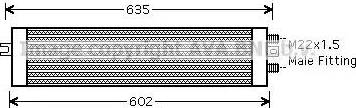 Ava Quality Cooling AU 3193 - Масляний радіатор, рухове масло autocars.com.ua