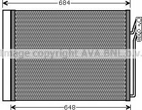 Ava Quality Cooling AU5211 - Конденсатор кондиционера autodnr.net