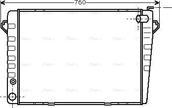 Ava Quality Cooling BW 2009 - Радіатор, охолодження двигуна autocars.com.ua