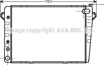 Ava Quality Cooling BW 2010 - Радіатор, охолодження двигуна autocars.com.ua