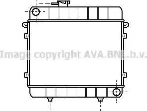 AVA BW 2011 - Радіатор, охолодження двигуна autocars.com.ua