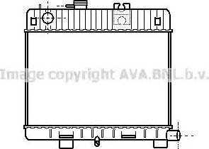 Ava Quality Cooling BW 2111 - Радіатор, охолодження двигуна autocars.com.ua