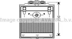 Ava Quality Cooling BW 3400 - Масляный радиатор, двигательное масло avtokuzovplus.com.ua