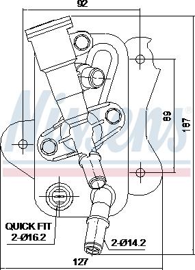 Ava Quality Cooling BW3660 - Масляний радіатор, автоматична коробка передач autocars.com.ua