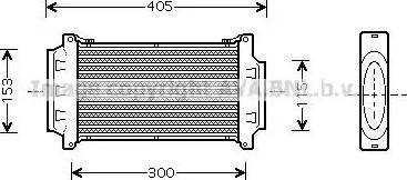 Ava Quality Cooling BW 4262 - Интеркулер autocars.com.ua