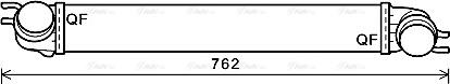 Ava Quality Cooling BW4425 - Интеркулер autocars.com.ua