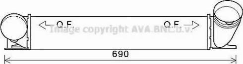 Ava Quality Cooling BW4482 - Интеркулер autocars.com.ua