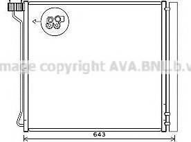 Ava Quality Cooling BW5474 - Конденсатор кондиционера avtokuzovplus.com.ua