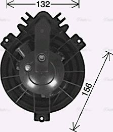 Ava Quality Cooling BW8584 - Вентилятор салону autocars.com.ua