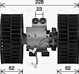 Ava Quality Cooling BW8613 - Вентилятор салону autocars.com.ua