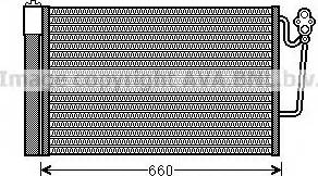 Ava Quality Cooling BWA5363 - Конденсатор, кондиціонер autocars.com.ua