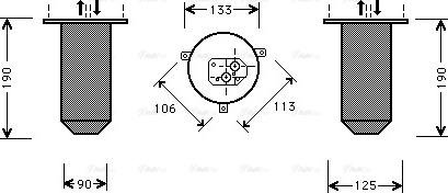 Ava Quality Cooling BW D216 - Осушувач, кондиціонер autocars.com.ua