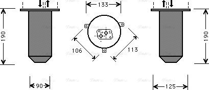 Ava Quality Cooling BW D218 - Осушитель, кондиционер avtokuzovplus.com.ua