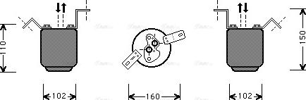 Ava Quality Cooling BW D225 - Осушувач, кондиціонер autocars.com.ua