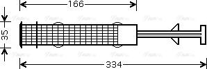 Ava Quality Cooling BW D279 - Осушувач, кондиціонер autocars.com.ua