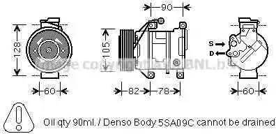 Ava Quality Cooling BW K316 - Компрессор кондиционера autodnr.net