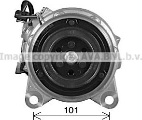 Ava Quality Cooling BWK601 - Компрессор кондиционера avtokuzovplus.com.ua