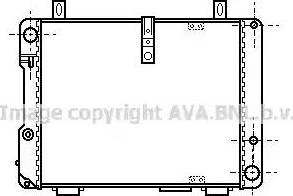 AVA CN 2004 - Радіатор, охолодження двигуна autocars.com.ua