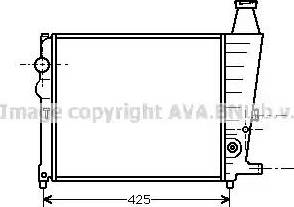 Ava Quality Cooling CN 2012 - Радіатор, охолодження двигуна autocars.com.ua