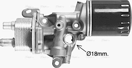 Ava Quality Cooling CN3327H - Масляний радіатор, рухове масло autocars.com.ua