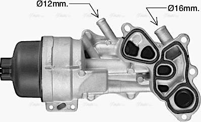 Ava Quality Cooling CN3337H - Масляний радіатор, рухове масло autocars.com.ua