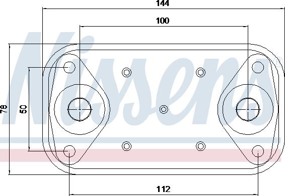 Ava Quality Cooling CN3344 - Масляний радіатор, рухове масло autocars.com.ua