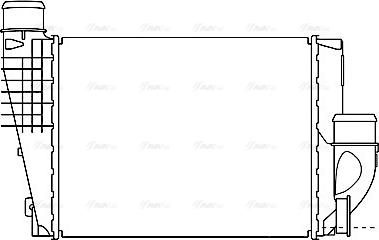 Ava Quality Cooling CN4317 - Интеркулер autocars.com.ua