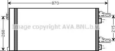 Ava Quality Cooling CN5246 - Конденсатор кондиционера autodnr.net