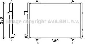 Ava Quality Cooling CN5274D - Конденсатор, кондиціонер autocars.com.ua