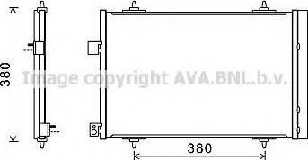 Ava Quality Cooling CN 5274 - Конденсатор кондиционера avtokuzovplus.com.ua