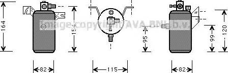 Ava Quality Cooling CN D014 - Осушитель, кондиционер avtokuzovplus.com.ua