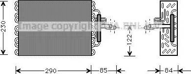 Ava Quality Cooling CN V016 - Випарник, кондиціонер autocars.com.ua