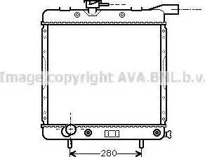 Ava Quality Cooling CR 2009 - Радіатор, охолодження двигуна autocars.com.ua