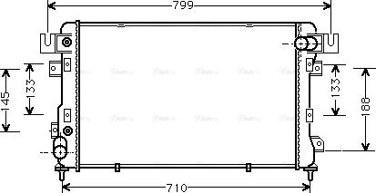 Ava Quality Cooling CR 2011 - Радіатор, охолодження двигуна autocars.com.ua