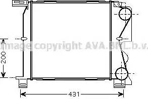 Ava Quality Cooling CR 4096 - Интеркулер autocars.com.ua