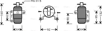 Ava Quality Cooling CR D060 - Осушувач, кондиціонер autocars.com.ua