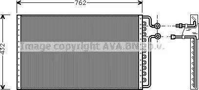 AVA CT 5016 - Конденсатор, кондиціонер autocars.com.ua