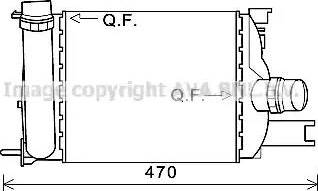 Ava Quality Cooling DA4013 - Интеркулер autocars.com.ua