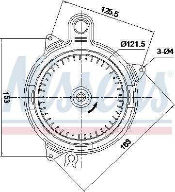 Ava Quality Cooling DA8026 - Вентилятор салону autocars.com.ua