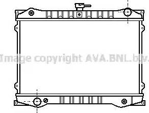 Ava Quality Cooling DN 2036 - Радіатор, охолодження двигуна autocars.com.ua